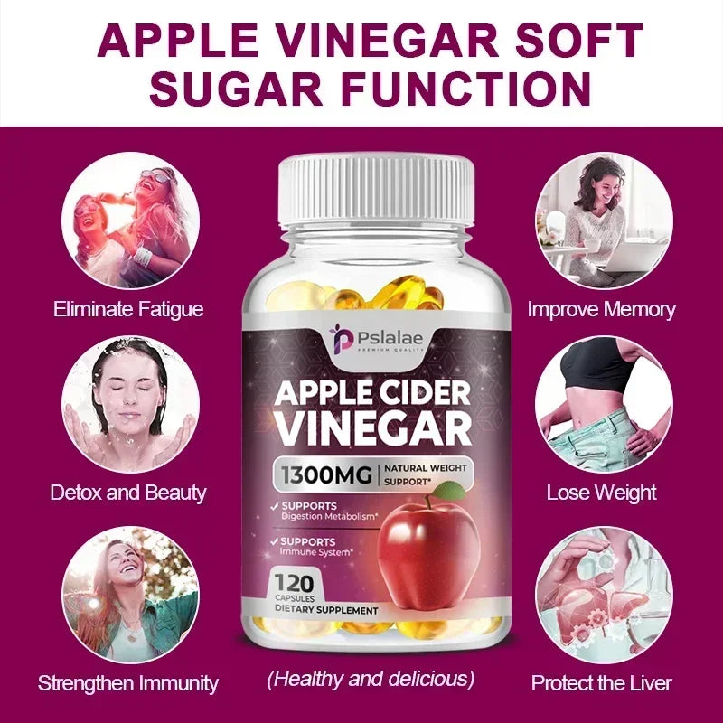 Apple Cider Vinegar Capsules 1300MG