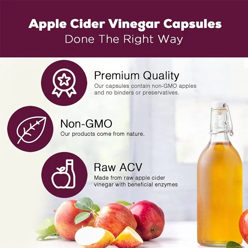 Apple Cider Vinegar Capsules 1300MG